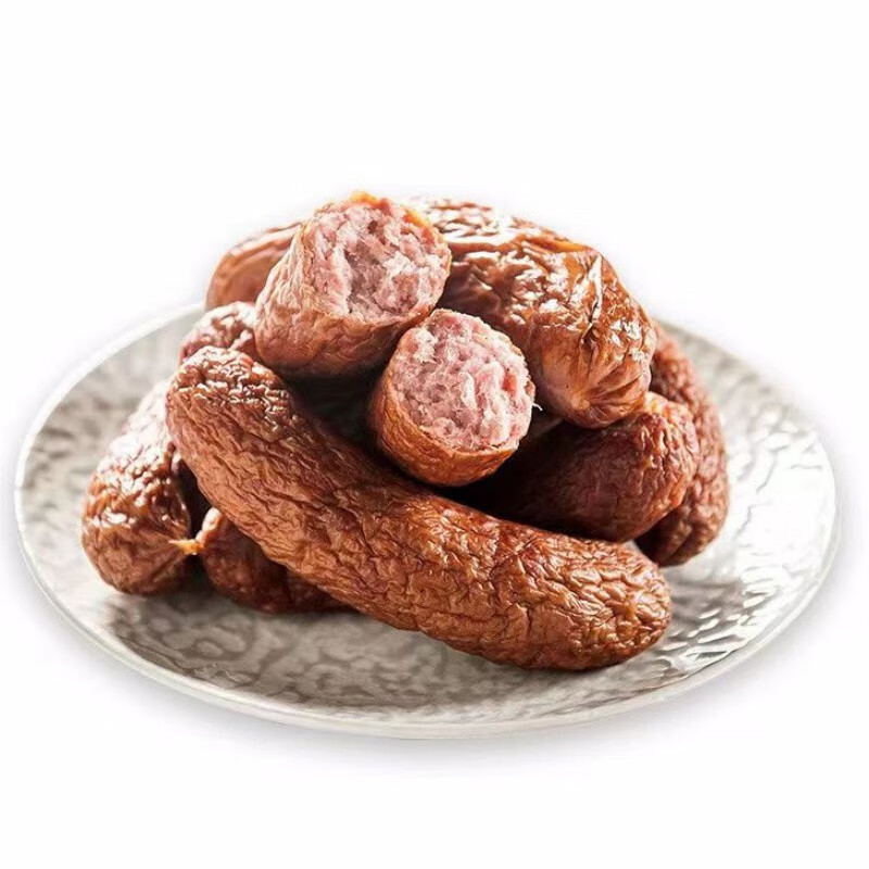 拍2件忠豪哈尔滨风味红肠东北特产肉肠烤肠香肠哈尔滨风味红肠500g223