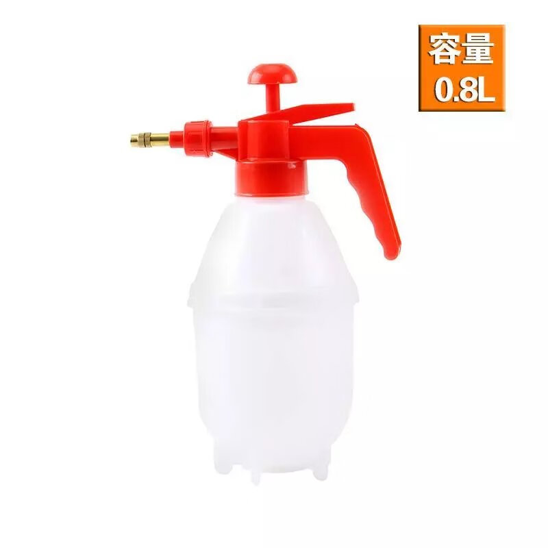 【精选】消毒用气压喷壶喷雾瓶园艺家用洒水壶浇花用喷雾器小型压 0.8L