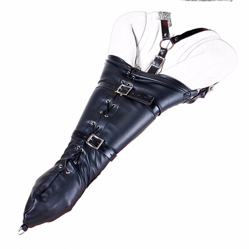 道具另类女王捆绑束缚皮革日式套装k9激情感调教系带单手套束手束缚袋