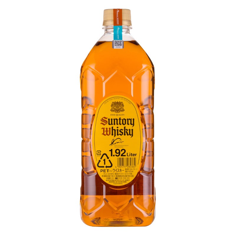 三得利（Suntory）名企严选 Suntory 三得利角瓶角瓶威士忌洋酒 日威响牌山崎白州 大角瓶角牌1.92L1920mL1瓶大角瓶