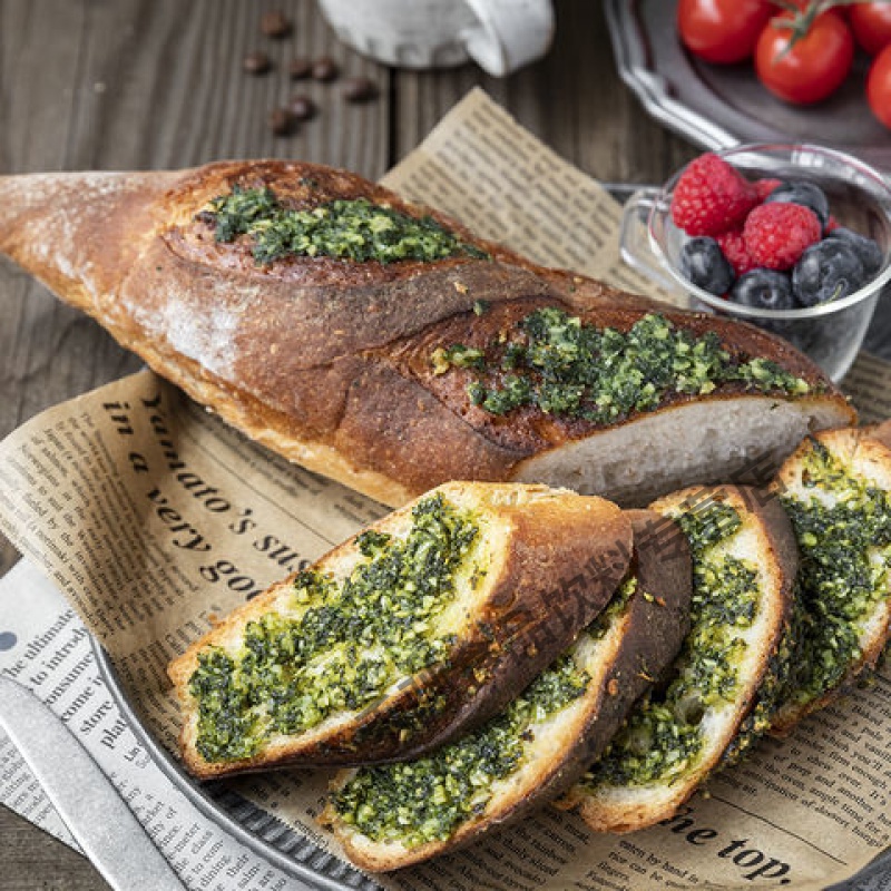 i麦香法棍面包蒜香法棍无蔗糖原味面包健身方便速食 全麦原味法棍4根