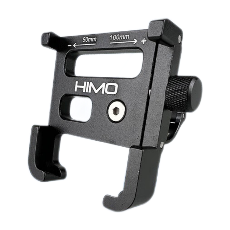 喜摩（HIMO）电动车手机支架摩托车外卖骑手固定支架电瓶车通用支架骑行支架 黑色