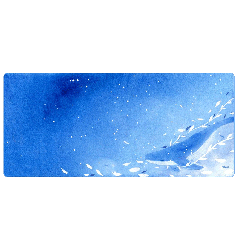 阿米洛（Varmilo） 阿米洛鼠标垫 大桌垫 桌垫办公 大鼠标垫 键盘垫 海韵鲸落900*400*3mm