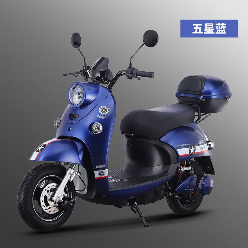 海戈新国标车型电动车2024新款小龟王72v男女电瓶车可爱成人代步电摩