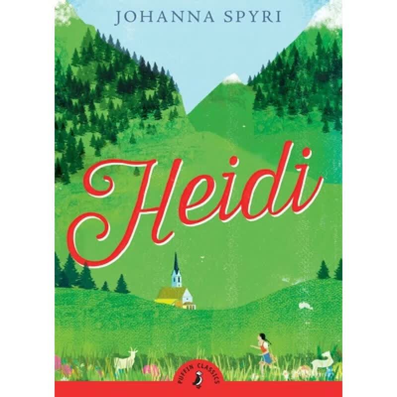现货 海蒂 阿尔卑斯山的少女 Heidi 英文原版小说