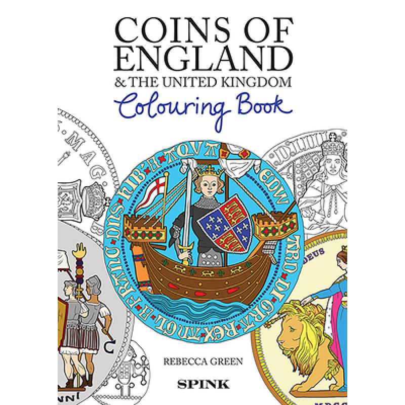 预订 Coins of England Colouring Book