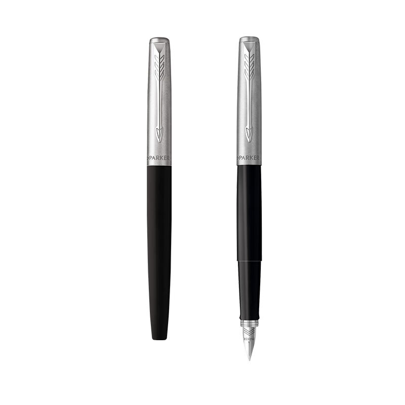 派克（PARKER）钢笔 乔特系列黑色胶杆墨水笔