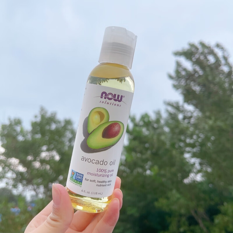 美国nowfoods诺奥鳄梨油牛油果油基础油调配精油按摩护肤