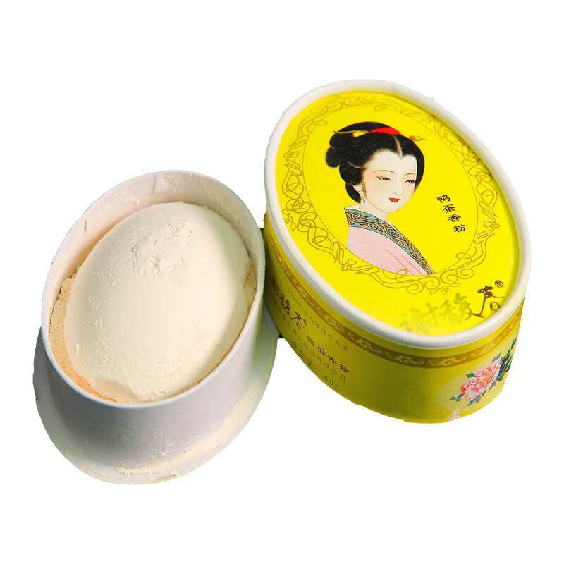 謝馥春國貨揚州謝馥春鴨蛋粉定妝香粉蜜粉散粉遮毛孔提亮控油 美女裝鴨蛋粉 1盒