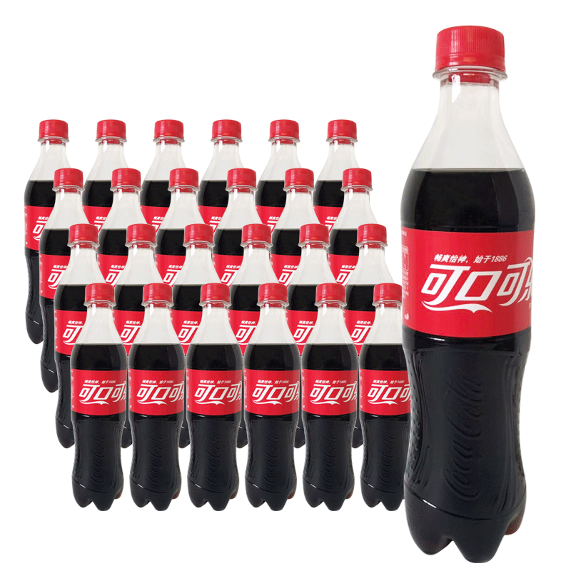 可口可乐经典美味500ml*24瓶整箱装 汽水饮料碳酸饮料 500ml*24瓶/箱