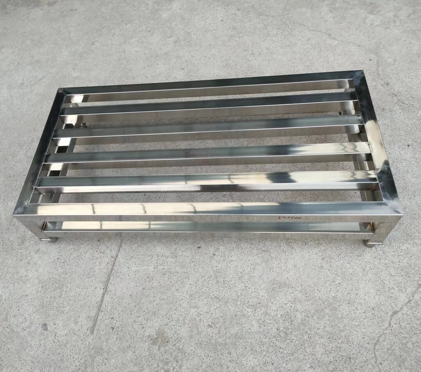 曦凰定制定制加厚304不锈钢承重架防潮米面架洗碗机架子地墩托架置物