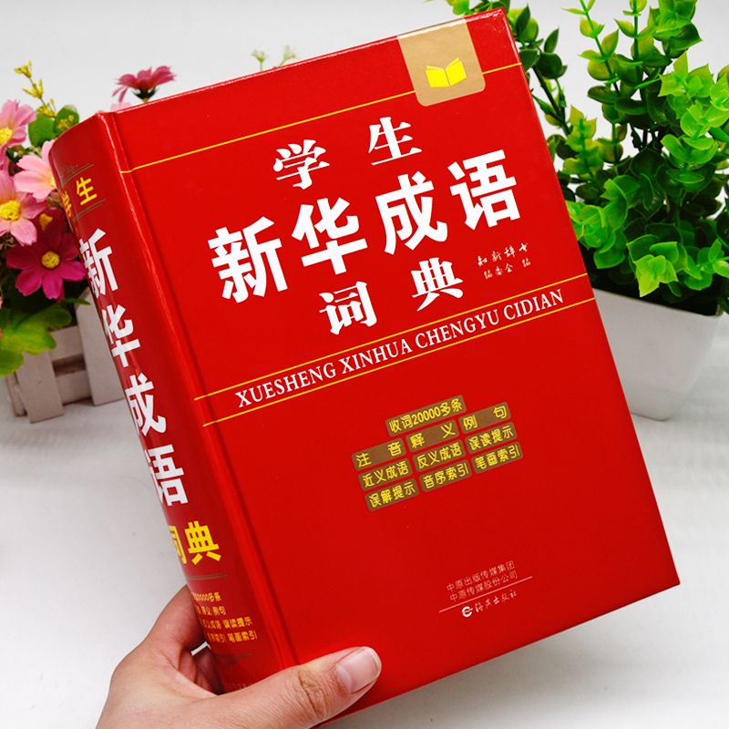大全小学生初中多功能工具书籍四字词语词典成语字典 新华成语词典【大本20000条】