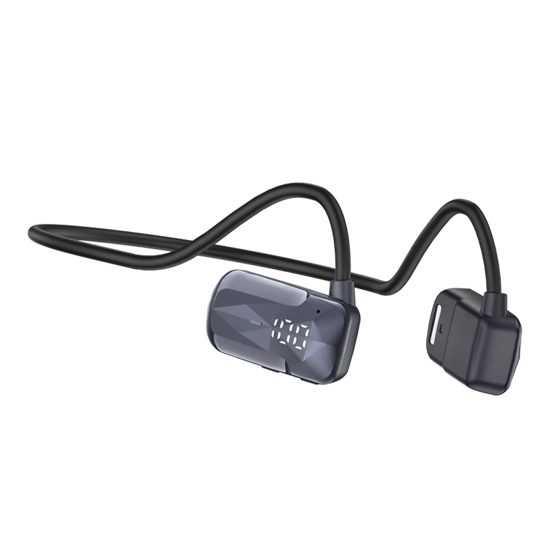 橙奥不入耳蓝牙耳机挂耳式新款高颜值无线运动跑步超长续航高清音质适用苹果华为oppo小米vivo 紫色