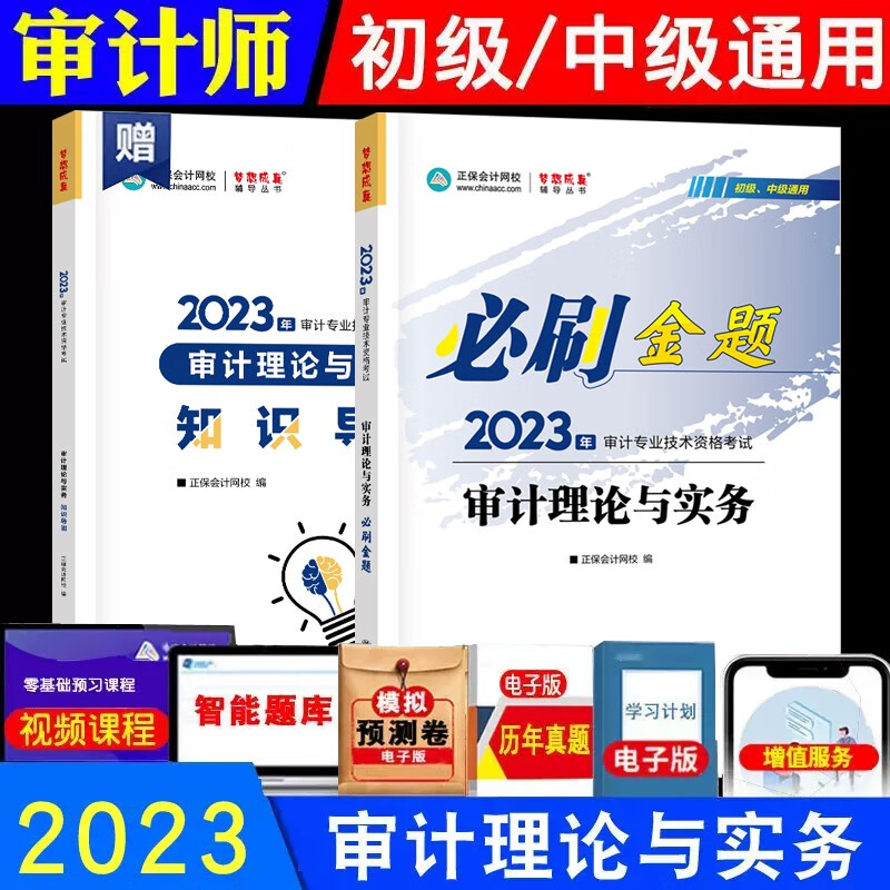 2023年审计师必刷金题中级审计师初级审