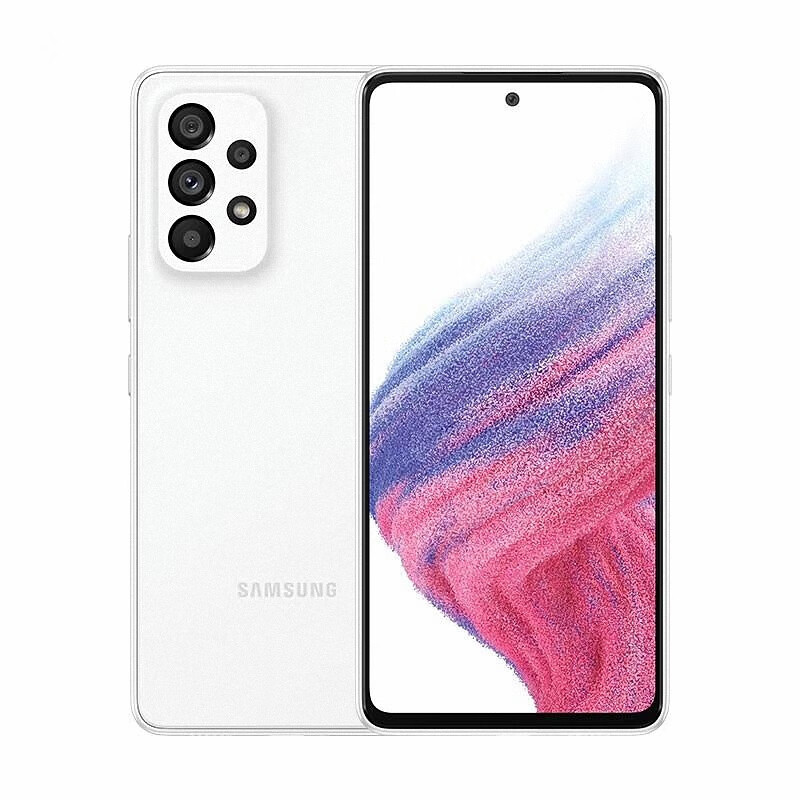 三星（SAMSUNG）Galaxy A53 5G 120Hz高刷智能游戏拍照手机 糯糯白 台版 8GB+128GB