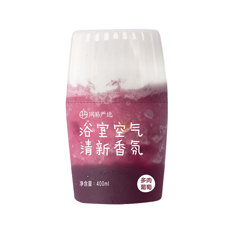 网易严选 浴室香氛除臭空气清新香氛多肉葡萄400ml 居家浴室厕所卫生间除臭神器芳香