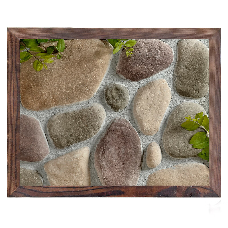 哩也波哩也鹅卵石文化砖文化石外墙石仿室内外装修别墅外墙砖电视背景