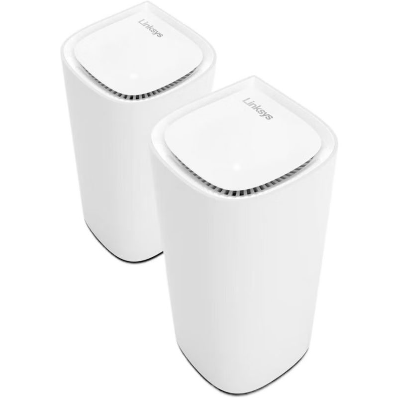 領(lǐng)勢（LINKSYS）Velop Pro 6E MX6201 6Ghz頻段接入 千兆速度認知網(wǎng)狀路由器 白色兩只裝 1個(gè)裝