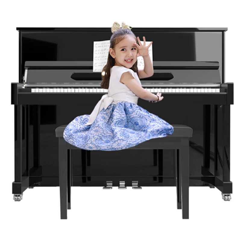 星海钢琴XU-118JW立式钢琴德国进口配件 儿童初学专业考级1-10级88键