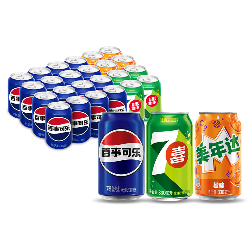 ���ڲ��������¿��ֻ�Ͽ�ζ ��������ˮ̼������ 330ml ����16+��ϲ4+����4 ��