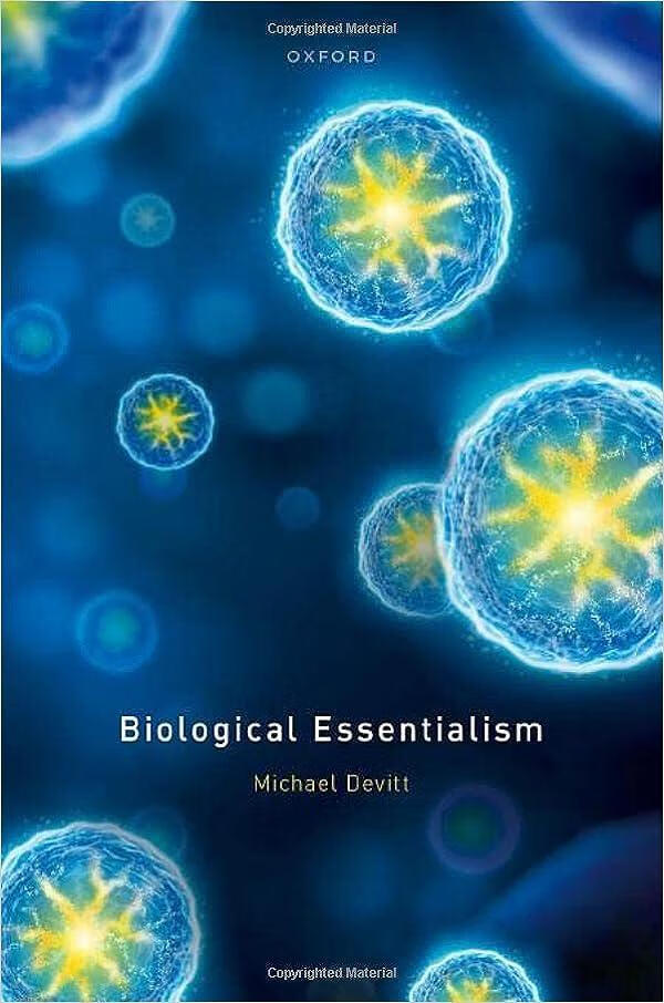 预订 生物本质论  biological essentialism
