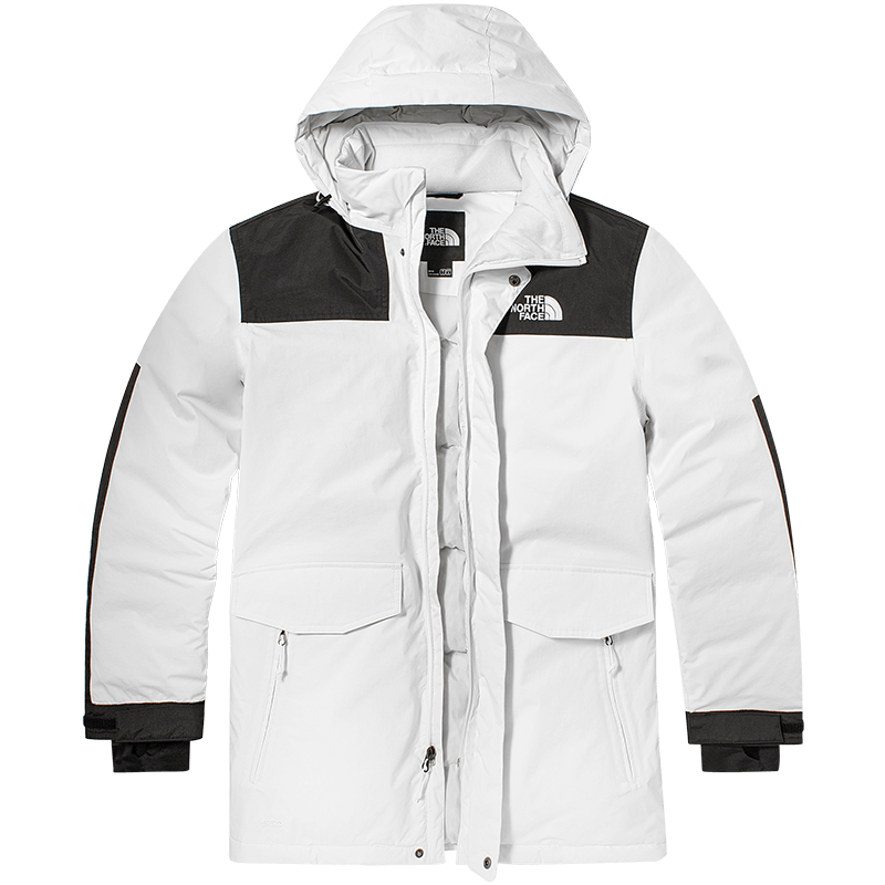 北面(the north face)【经典款】羽绒服男秋季新款鹅绒填充 fn4/白色