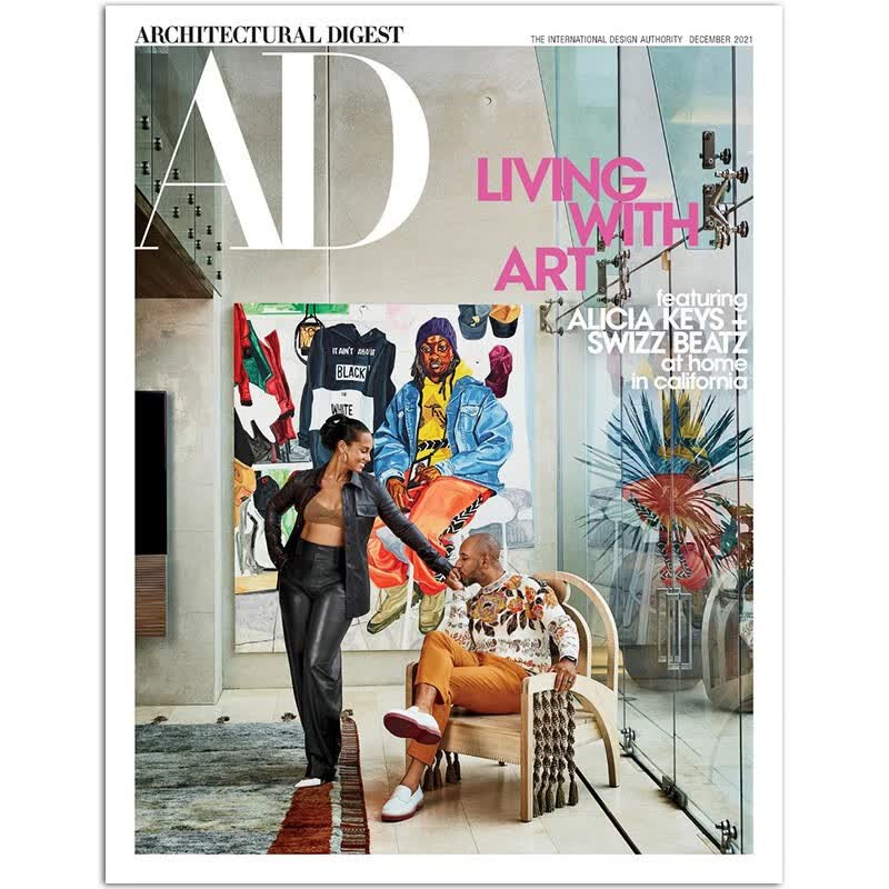 【单期可选】AD Architectural Digest 美国建筑辑要 2023/22年月刊 2021年12月刊