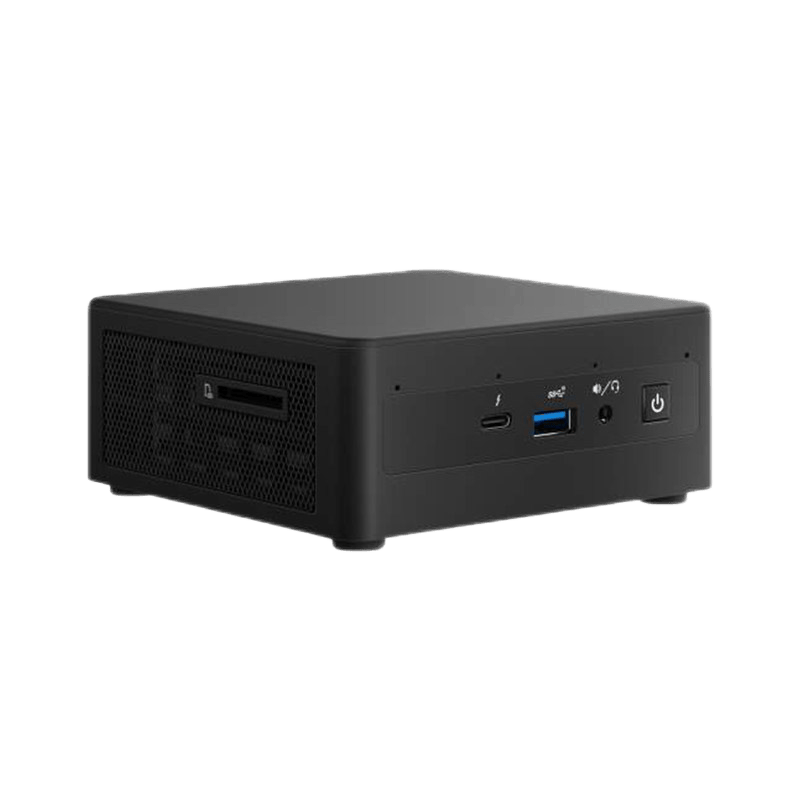 英特尔(Intel)竞技场峡谷 13代酷睿i5-1340P 13420H i7-1360P 13620H 双HDMI双雷电 办公工控主机 NUC迷你电脑 竞技场峡谷i5-1340P(标准版单网口)厚款 官方标配
