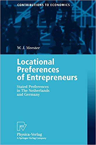 预订 locational preferences of entrepreneurs