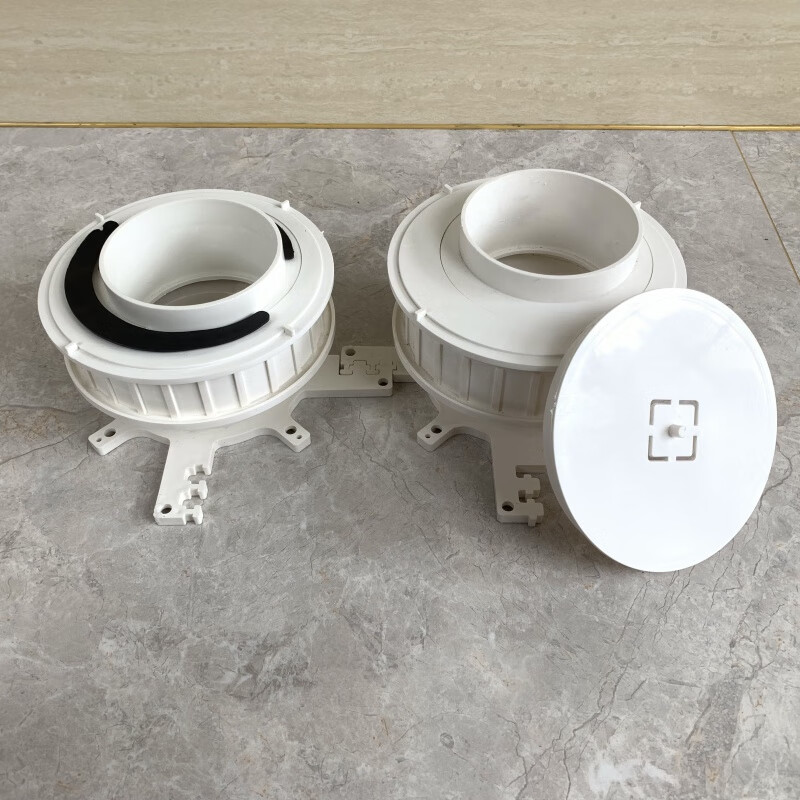 灿享建工pvc重型国标双偏心可调节移位器防漏宝止水节高度可调节10cm