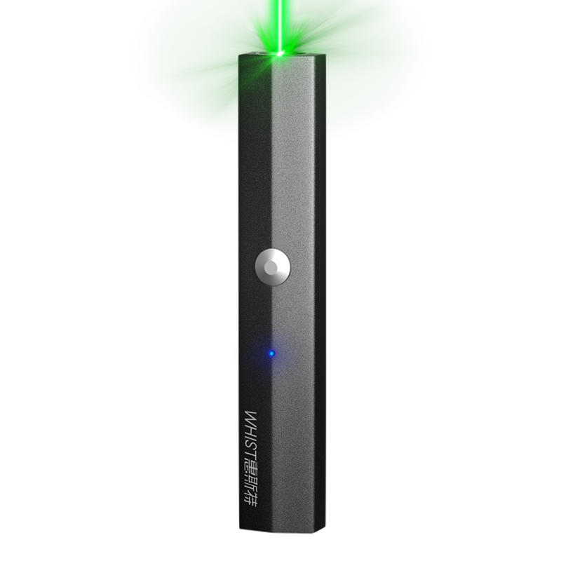 惠斯特(Whist)A8黑色激光笔售楼沙盘专用指示笔教学天文远射指星笔充电激光手电绿光教师红外线教鞭镭射笔