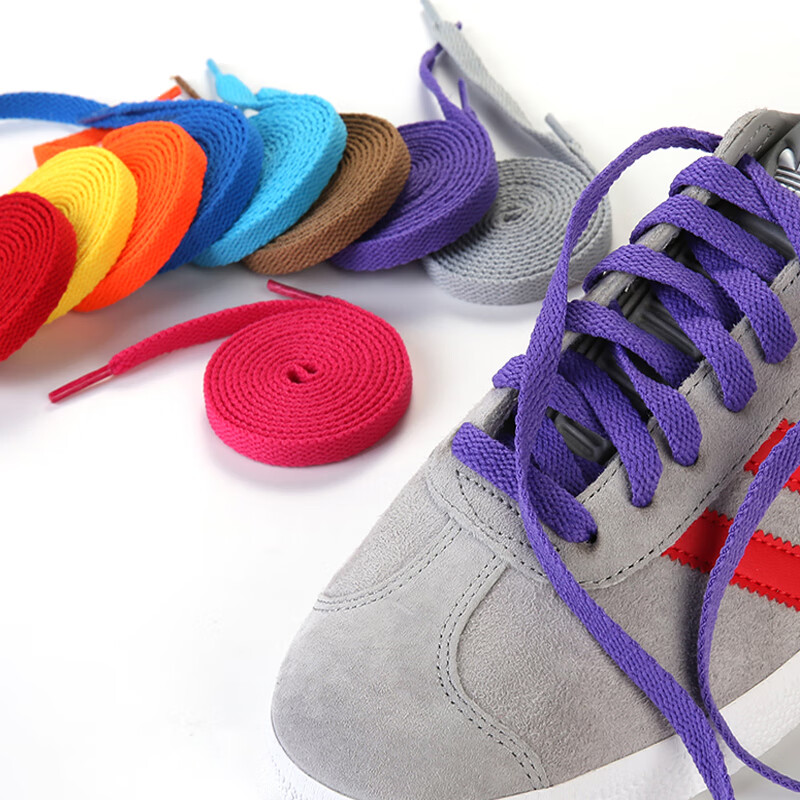 休闲百搭60cm/90cm短扁平儿童鞋带 运动鞋休闲鞋板鞋小孩子鞋绳 0.