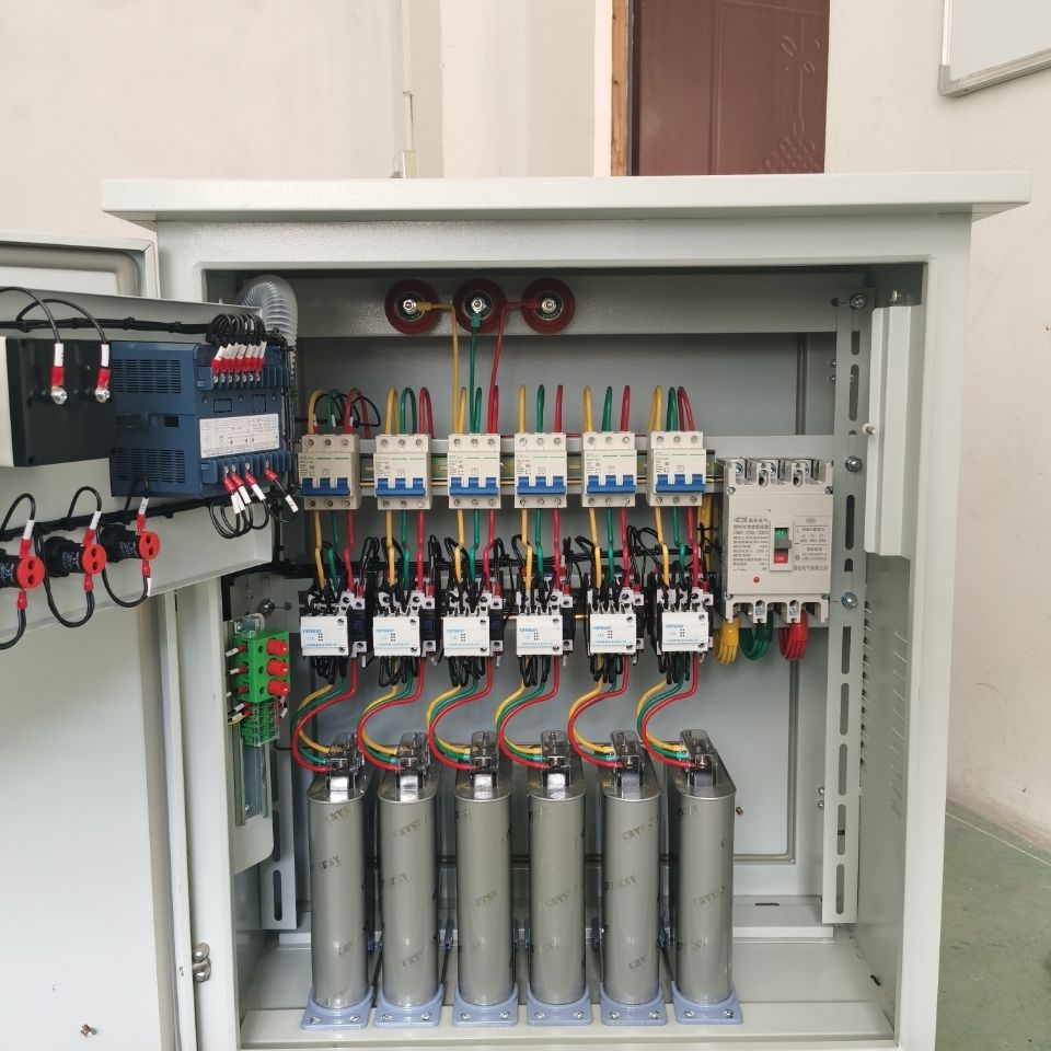 定制适用无功补偿电容柜120kvar户外防雨变压器补偿装置就地补偿