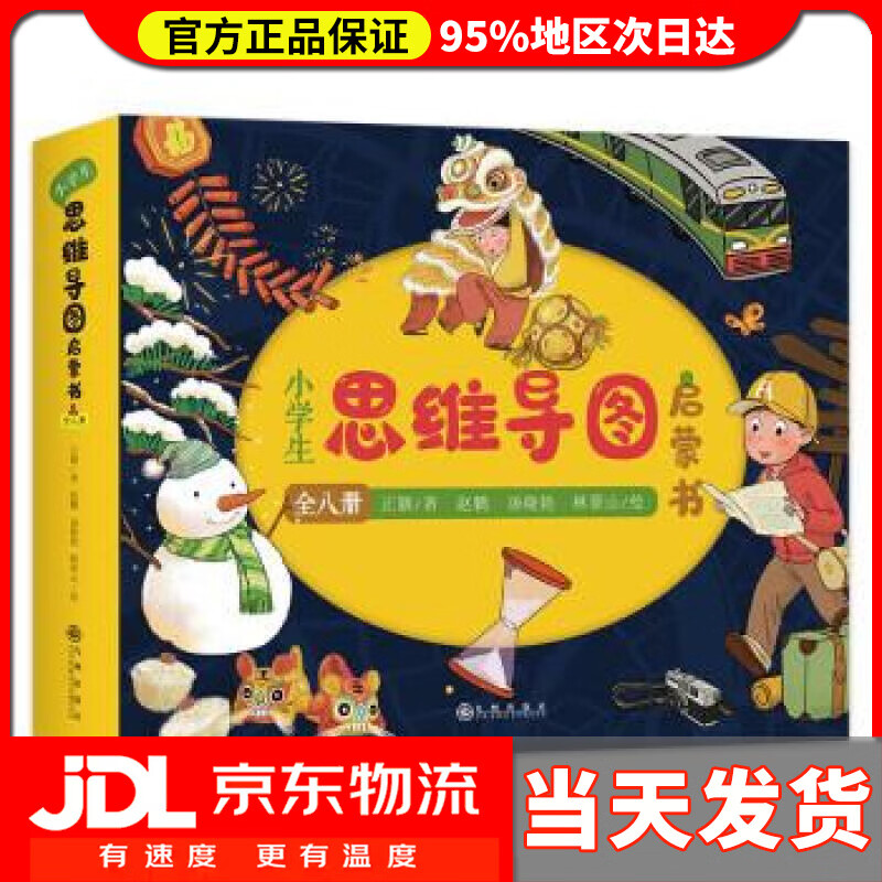 【 送货上门】小学生思维导图启蒙书(全8册):八大思维工具(thinking