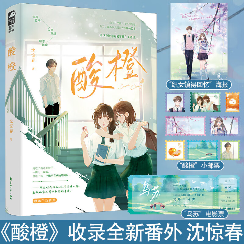 竹马 久别重逢暗恋救赎校园爱情青春文学言情小说实体书籍大鱼文化