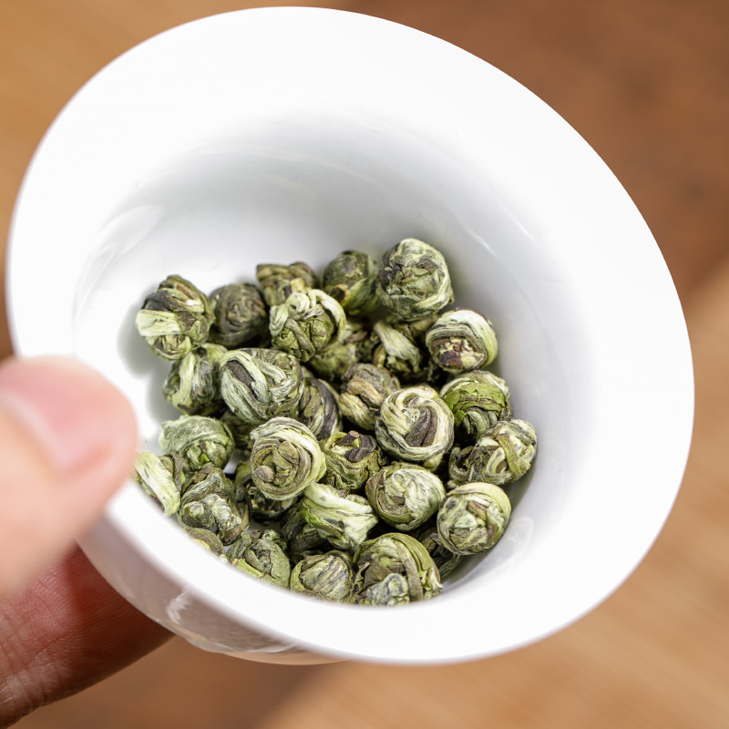 禾澹2023新茶茉莉花茶龙珠王浓香型耐泡九窨花草茶叶袋装