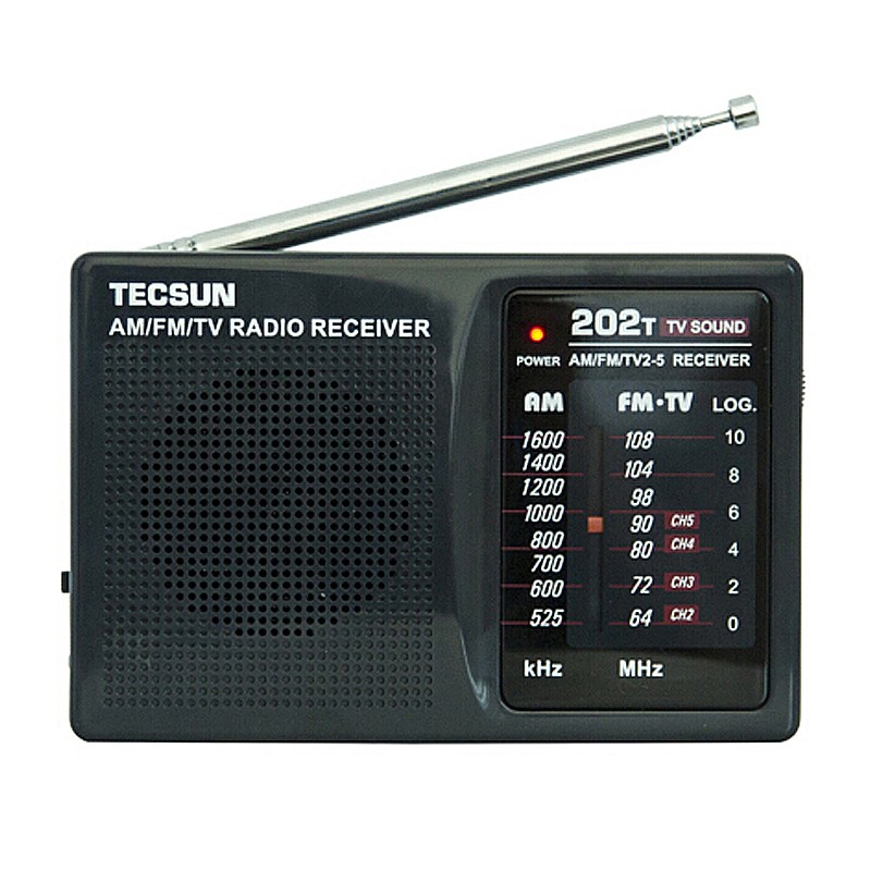 德生(tecsun) r202t袖珍式两波段收音机英语听力四六级考试 本款 耳机