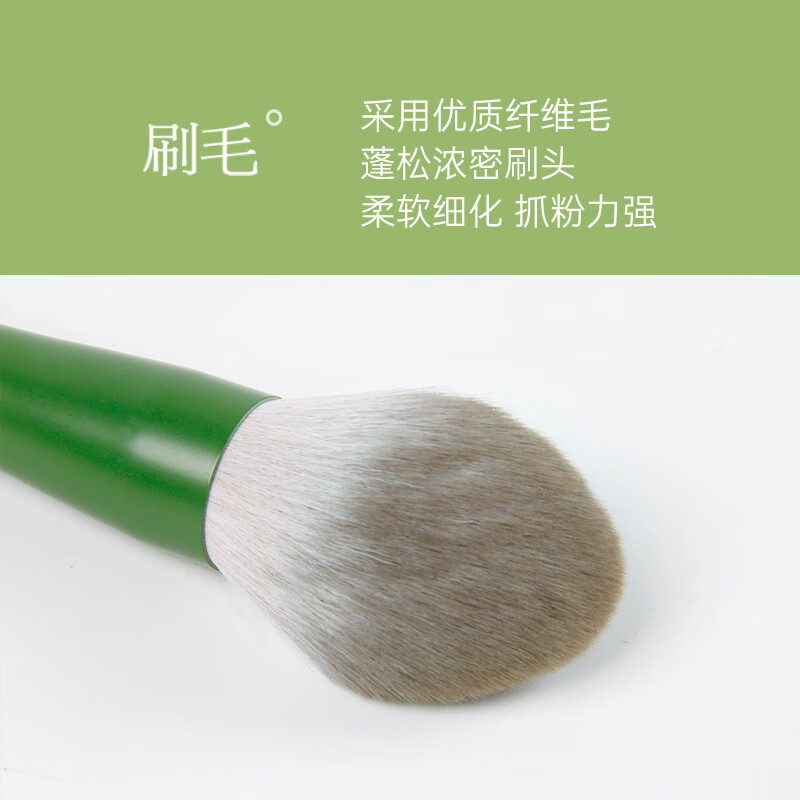YAHLIGS马卡龙10支化妆套刷散粉刷遮瑕眼影粉底刷沧州鼻影刷唇刷美妆工具 马卡龙化妆刷 10支 绿沈色 YAHLIGS