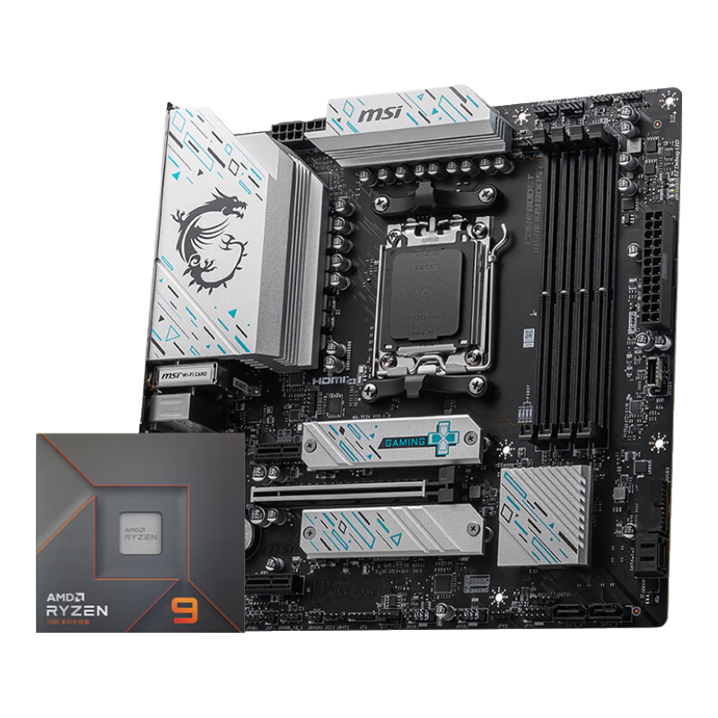 AMD ���� R7 9850X3D ��΢�� B850 TOMAHAWK MAX WIFI ���� CPU ��װ 5322.26Ԫ