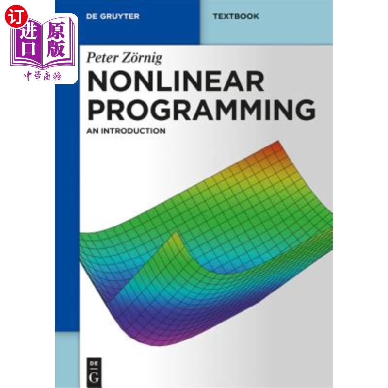 海外直订nonlinear programming 非线性规划