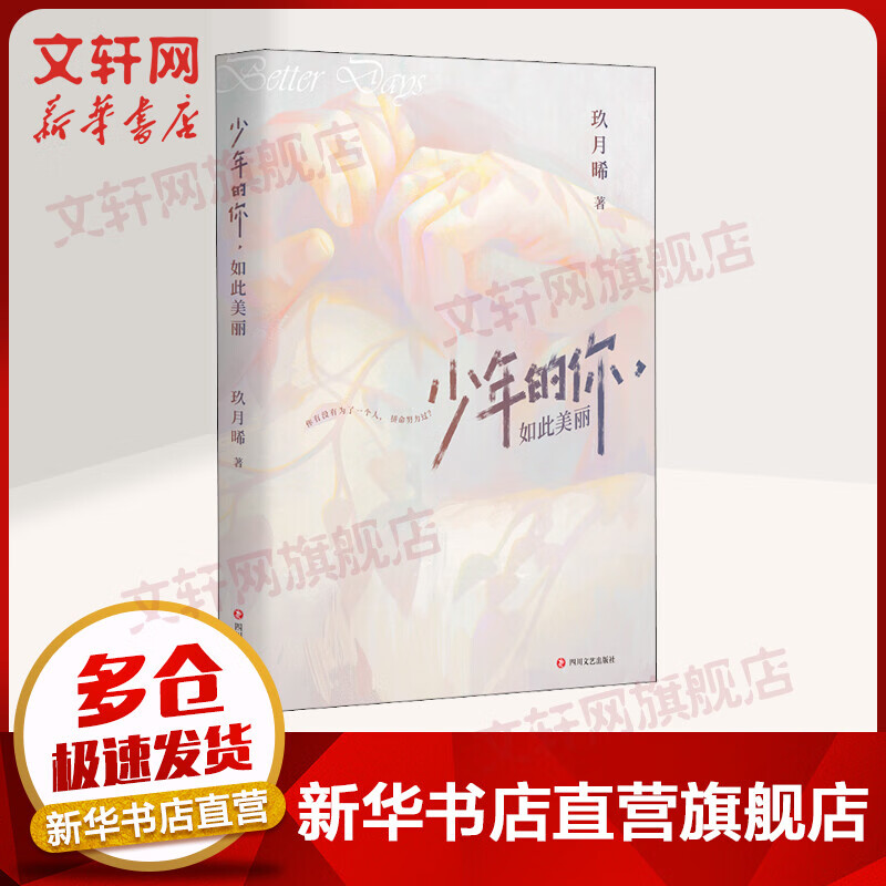 少年的你，如此美丽 玖月晞的书 易烊千玺、周冬雨主演电影原著小说