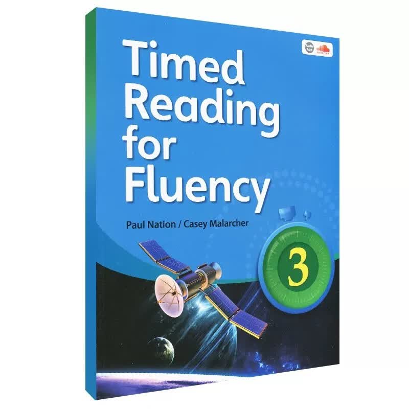 原装进口Seed Learning出版Timed Reading for Fluency1-4级寒暑假短期阅读课程小学高年级初高中流利阅读计时器CEFR A2 Timed Reading 3级