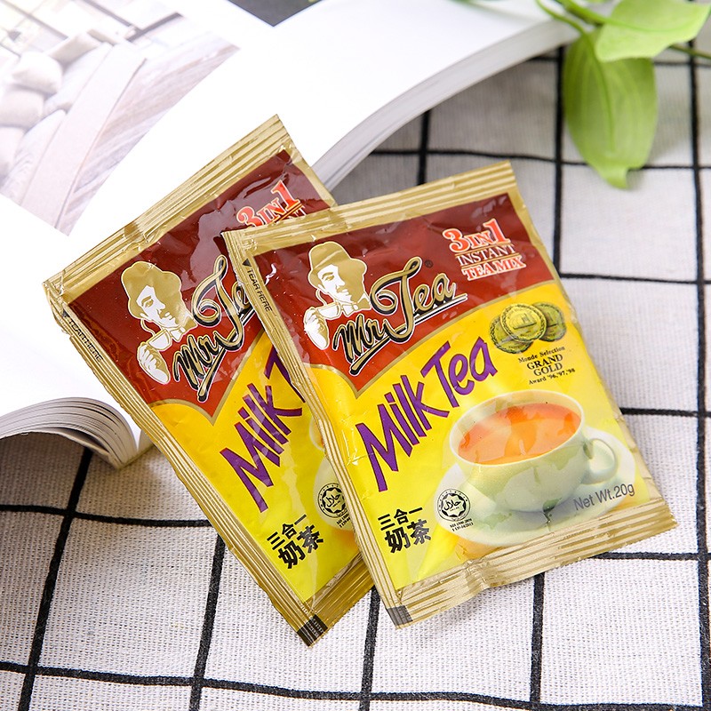 马来西亚进口奶茶先生3合一600g速溶奶茶粉袋装30袋 奶茶10袋200g