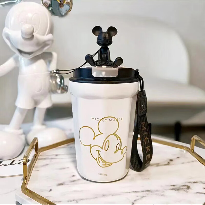 germ米奇咖啡杯 germ迪士尼咖啡杯米奇水杯不锈钢高颜值男女礼物夏季