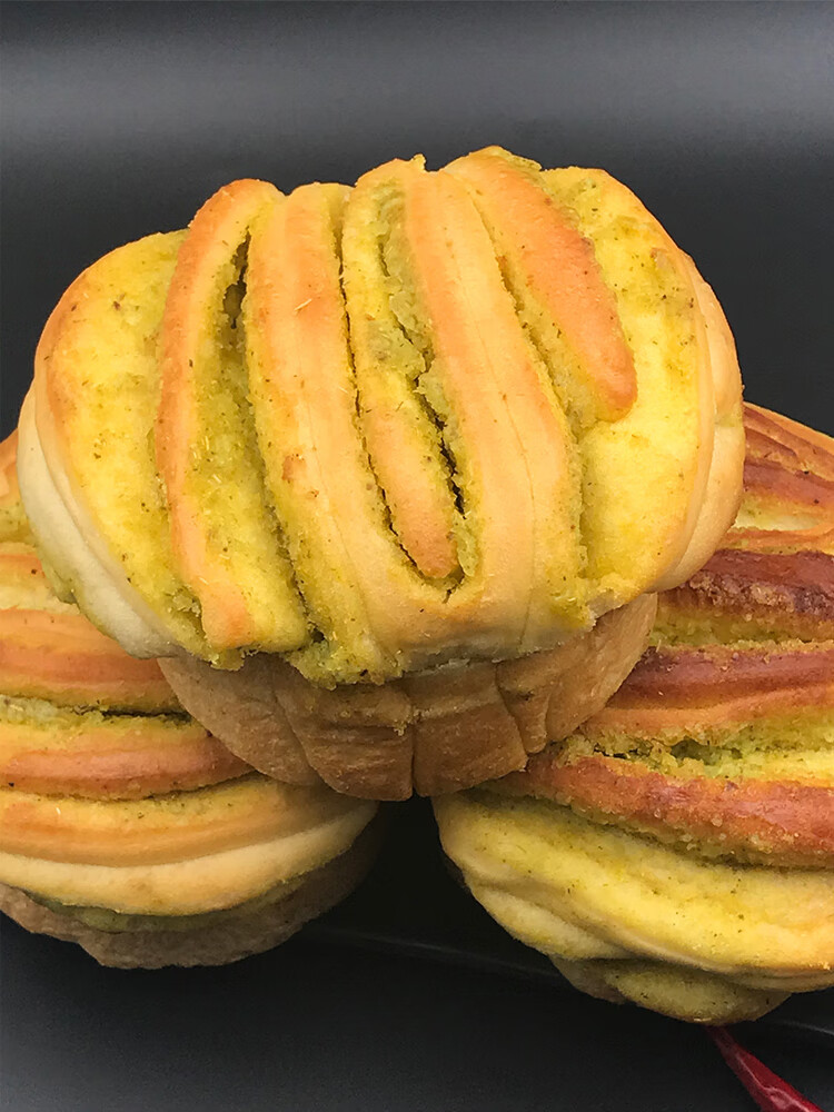 鲜有志甘肃特产天水烤馍手工香豆烤花馍酥馍花卷早餐饼特色小吃美食