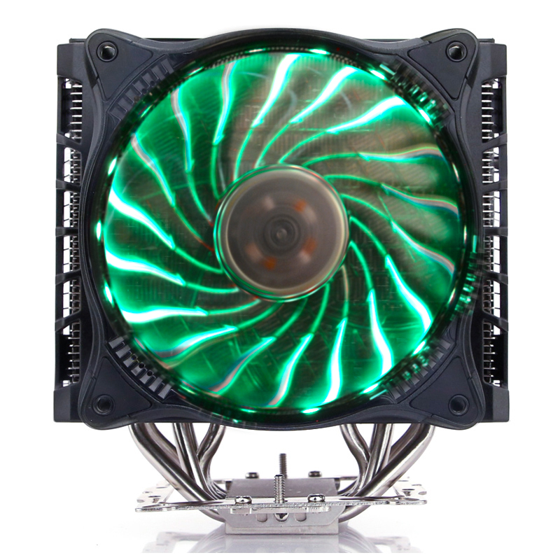 超频三（PCCOOLER）东海争霸 CPU散热器 （6热管/支持2011/1200/PWMRGB/镀镍散热鳍片/12cm风扇/7种颜色）