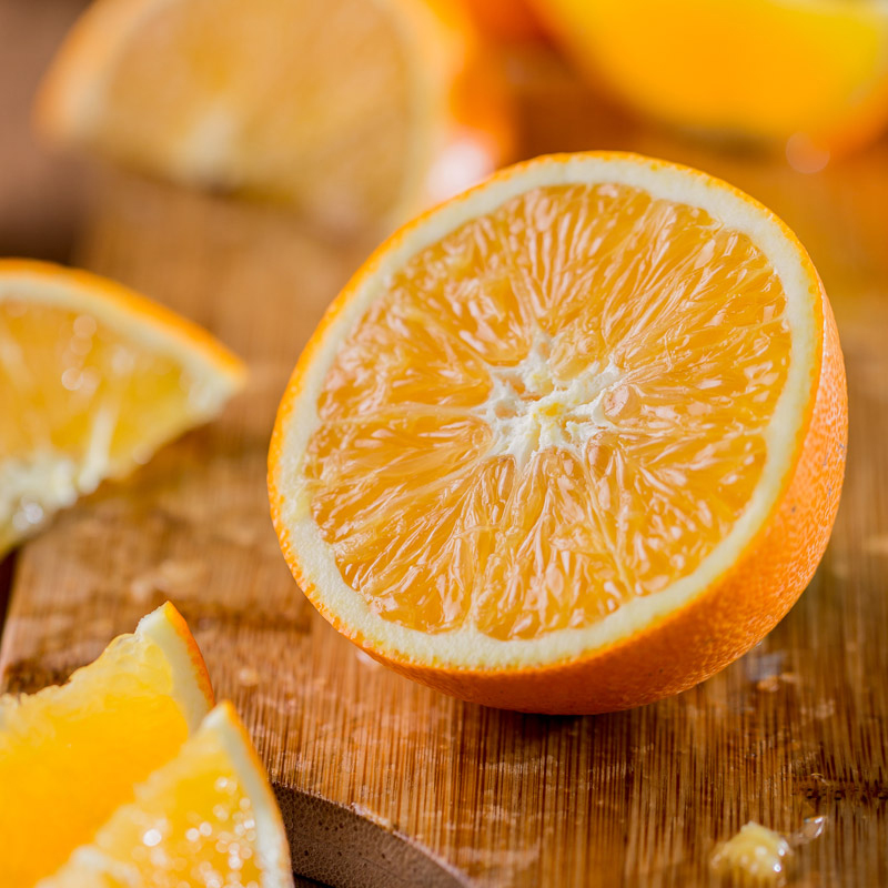 京世泽 重庆奉节脐橙 橙子水果 带箱约10斤70-75mm净重8.5-9斤