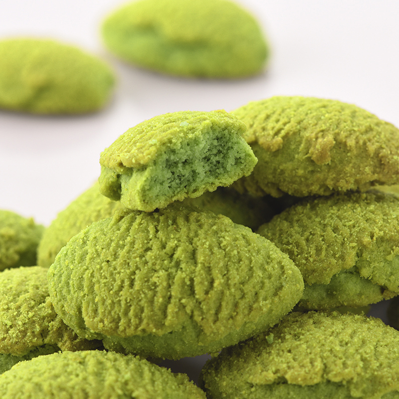 红夹心曲奇饼干七夕情人节礼物送女友雪花酥组合套餐 抹茶零食大礼包