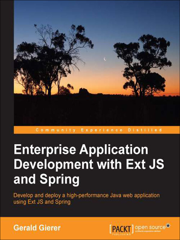enterprise application development with ext js and spring