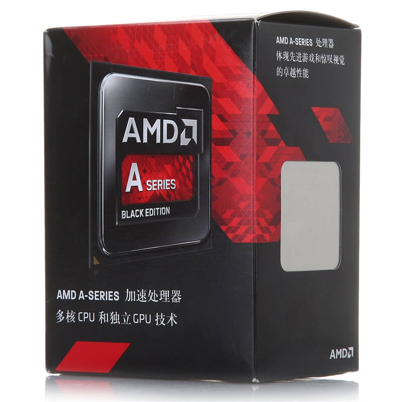AMD APU A6-7400K 双核 CPU R5核显 FM2+ 3.5G 盒装处理器
